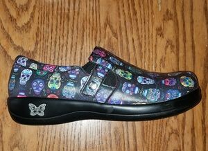 Alegria Keli PG Lite Professional Shoes W Sugar Skull Pattern